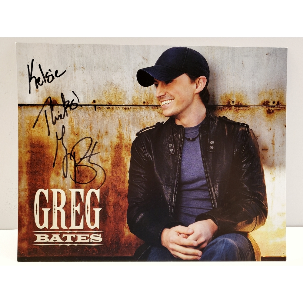 Greg Bates | Autographed Photo